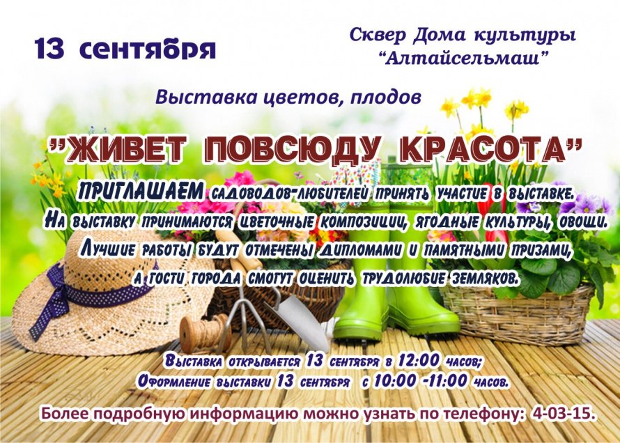Живет повсюду красота